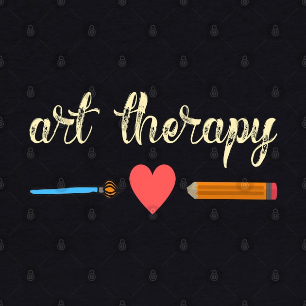 Art Therapy Love Design for Art Therapists by Hopscotch Shop Gifts